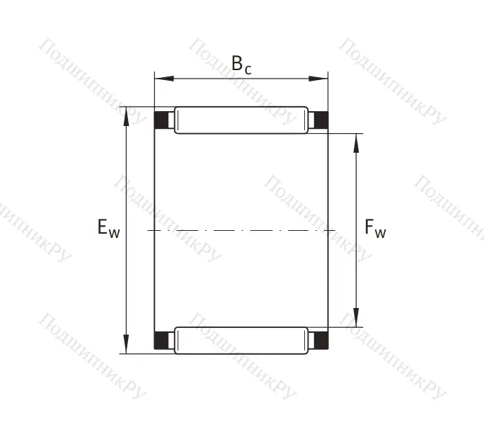 Подшипник K 22x30x15 TV/0-7 в Новосибирске
