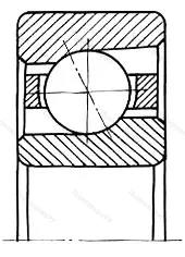 Подшипник 7304BE размер 20x52x20 от производителя  SKF
