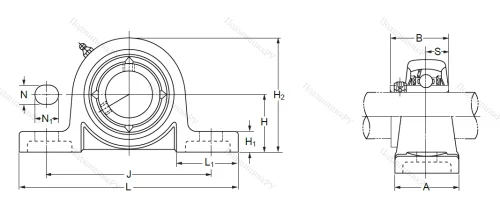 Подшипниковый узел UCP 201 в Новосибирске Подшипниковый узел UCP 201 в Новосибирске