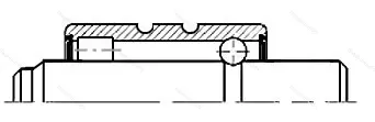 Подшипник  4НР15088 размер 12x30x87,5 от производителя  ГПЗ-25