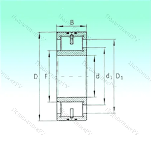 Подшипник роликовый радиальный LSL 192319