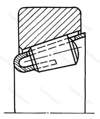 Модификация подшипника 6-977907К1 размер 33,02x49,225x12,4 от производителя  ГПЗ-1