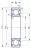 Однорядный шариковый подшипник 6004 2RSH/C 3 от производителя  SKF