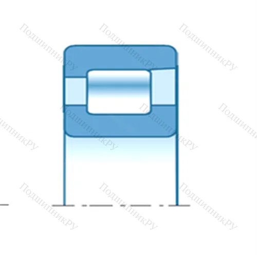Подшипник роликовый радиальный NF 207 от производителя  NTN