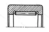 Подшипник  RNA 4909 (4024909) размер 52x68x22 от производителя  SKF