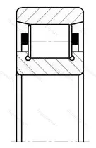 Подшипник  N 260 (2260) размер 300x540x85 от производителя  SKF