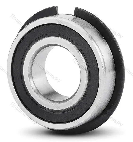 Однорядный шариковый подшипник 6302 DDU NR