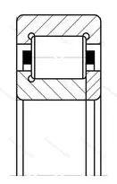 Подшипник NUP 2316ECJ 2 размер 80x170x58 от производителя  SKF