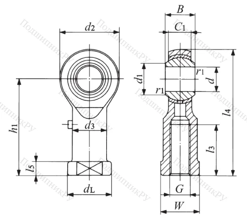 Шарнирная головка PHS 30 L в Новосибирске