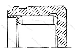 Модификация подшипника 704702КУ2 размер 16,305x30x25 от производителя  ГПЗ-1