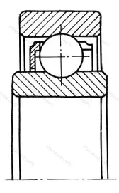 Модификация подшипника 7690906 размер 30x47x7/8 ГПЗ-13