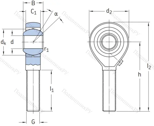 Шарнирная головка POS 12 L в Новосибирске