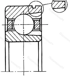 Подшипник 314NM размер 70x150x35 от производителя  SKF