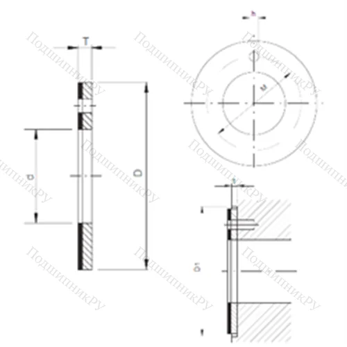 Подшипник скольжения TUW 1 28 от производителя  CX