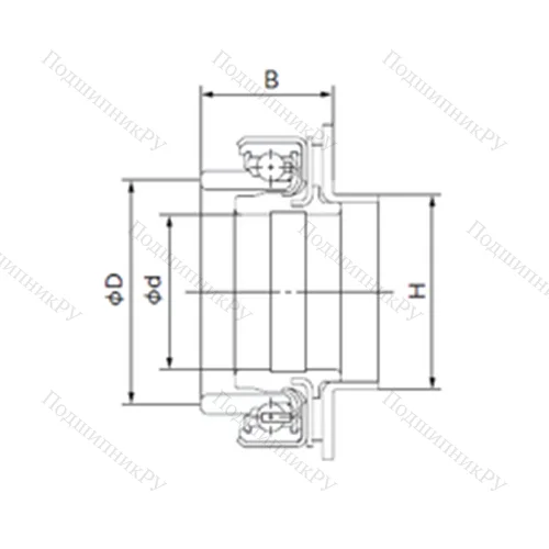 Подшипник шариковый 58SCRN 43A от производителя  NACHI