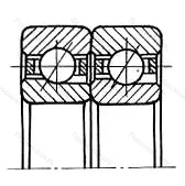 Модификация подшипника 6-576322Л размер 110x240x100 от производителя  ГПЗ-1