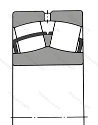 Подшипник  24076 (4053176) размер 380x560x180 от производителя  SKF