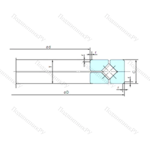 Подшипник роликовый упорно-радиальный 950XRN 117 от производителя  NACHI