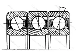 Подшипник  836126 размер 130x200x99 от производителя  ГПЗ-23