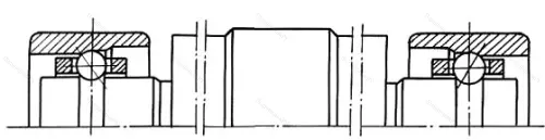 Модификация подшипника 4-106075 размер 5,04x10/20x46,9 от производителя  ГПЗ-5