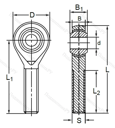 Шарнирная головка POS 12 L в Новосибирске