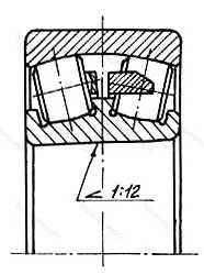 Модификация подшипника 113534 размер 170x310x86 от производителя  ГПЗ-11