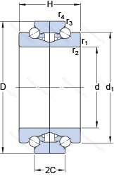 Подшипник BTW 95 CTN 9/SP в Новосибирске