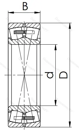 Сферический роликовый подшипник 3615 Н (22315 MBW 33) в Новосибирске