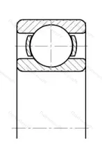 Подшипник  824 размер 120x160x24 от производителя  ГПЗ-2