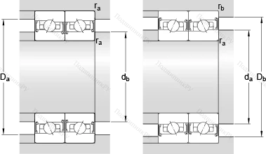 Подшипник S 71906 CB/HCP 4A