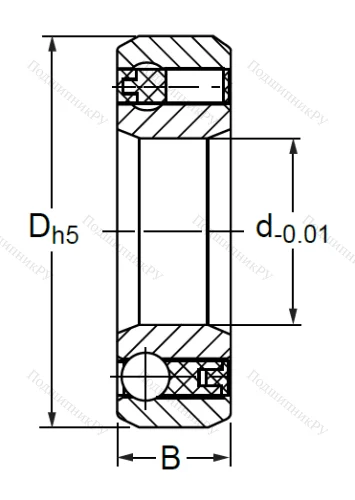 Подшипник обгонной муфты  CSK 35 в Новосибирске