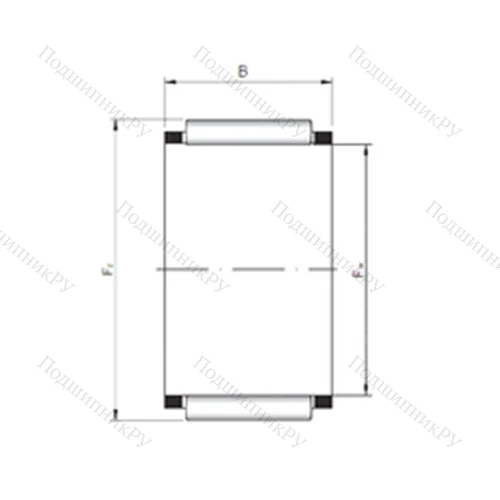 Подшипник игольчатый радиальный KBK 12X 16X 13 от производителя  CX