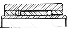 Модификация подшипника 400054 размер 4,2x11x15