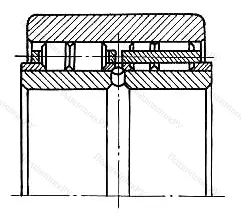 Подшипник 6X 315515B 1 размер 180x400x1344 от производителя  SKF