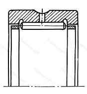 Подшипник  4254110 размер 62x80x30 от производителя  ГПЗ-7