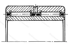 Модификация подшипника 6714912 размер 60x85x45 от производителя  ГПЗ-11