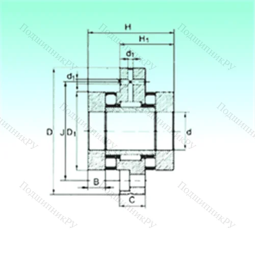 Подшипник комбинированный ZARF 65155 TN от производителя  NBS