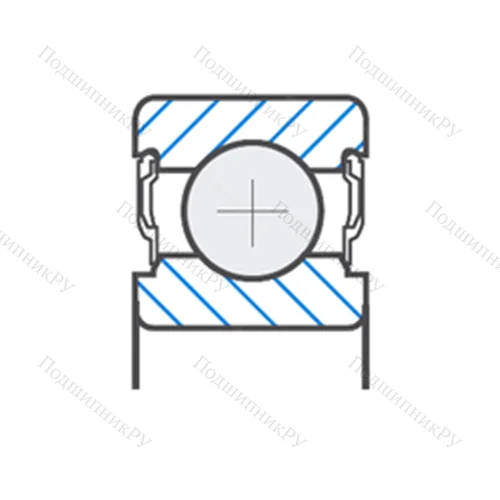 Подшипник шариковый радиальный 6007EE от производителя  SNR Подшипник шариковый радиальный 6007EE от производителя  SNR