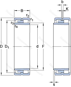 Подшипник NNU 4944 BK/SPW 33 в Новосибирске Подшипник NNU 4944 BK/SPW 33 в Новосибирске