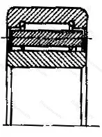 Модификация подшипника 55-2672922Р размер 110x150x20 от производителя  ГПЗ-4