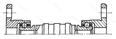 Подшипник  106085 размер 3x11/24x49