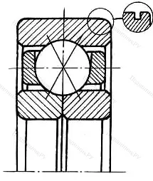 Подшипник QJ 1952M размер 260x360x46 от производителя  SKF