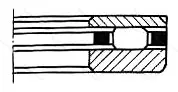 Подшипник  219832 размер 160x200x15,5 от производителя  ГПЗ-4