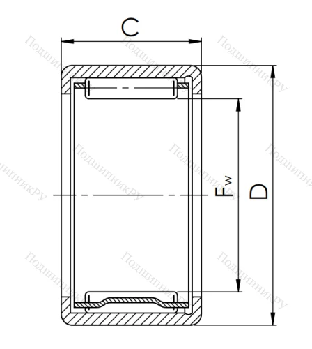 Подшипник 943/45 (45x55x38) в Новосибирске