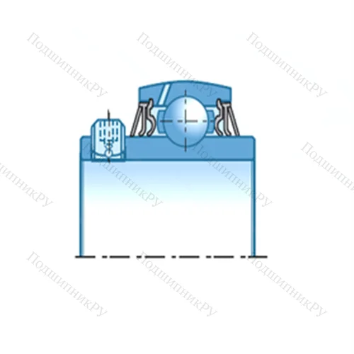 Подшипник шариковый радиальный UC 305D 1