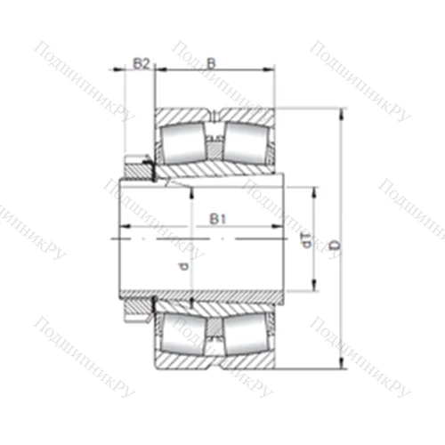 Подшипник роликовый радиальный самоцентрирующийся 22340 KCW 33+H 2340 от производителя  CX