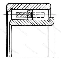 Модификация подшипника 6-772734М1 размер 170x320x166/154 от производителя  ГПЗ-15