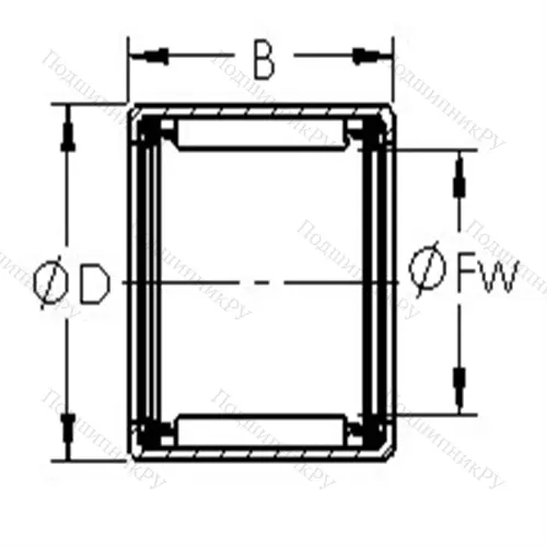Подшипники игольчатые, дюймовая серия SCE 2424PP от производителя  AST