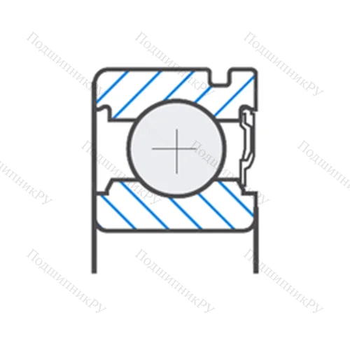 Подшипник шариковый радиальный AB 41052S 01