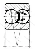 Модификация подшипника 1205У размер 25x52x15